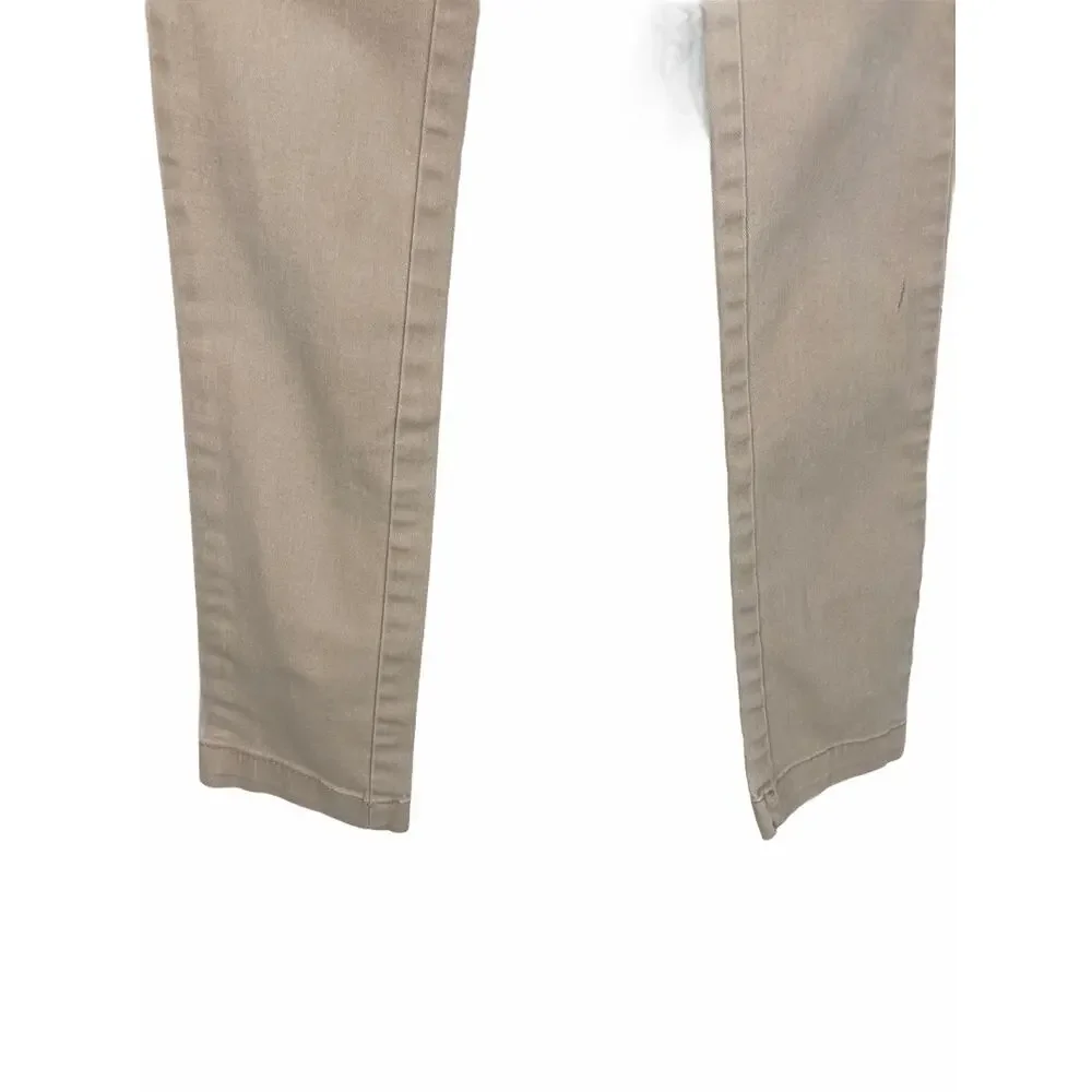 Old Navy Girl's Tan Khaki Skinny Pants Kid's Youth Size 12 Slim
